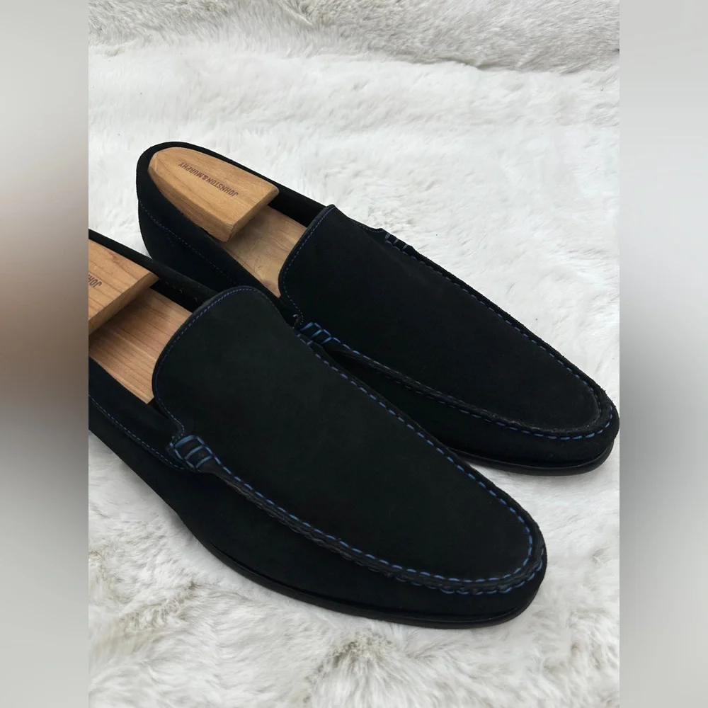 To Boot New‎ York Adam Derrick Blue suede leather loafers shoes Size US 11